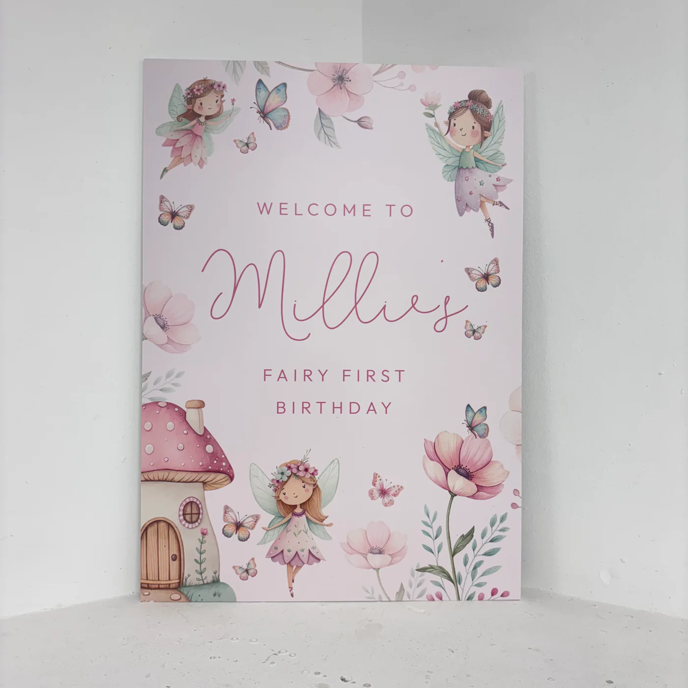 Garden Fairies Easel Sign