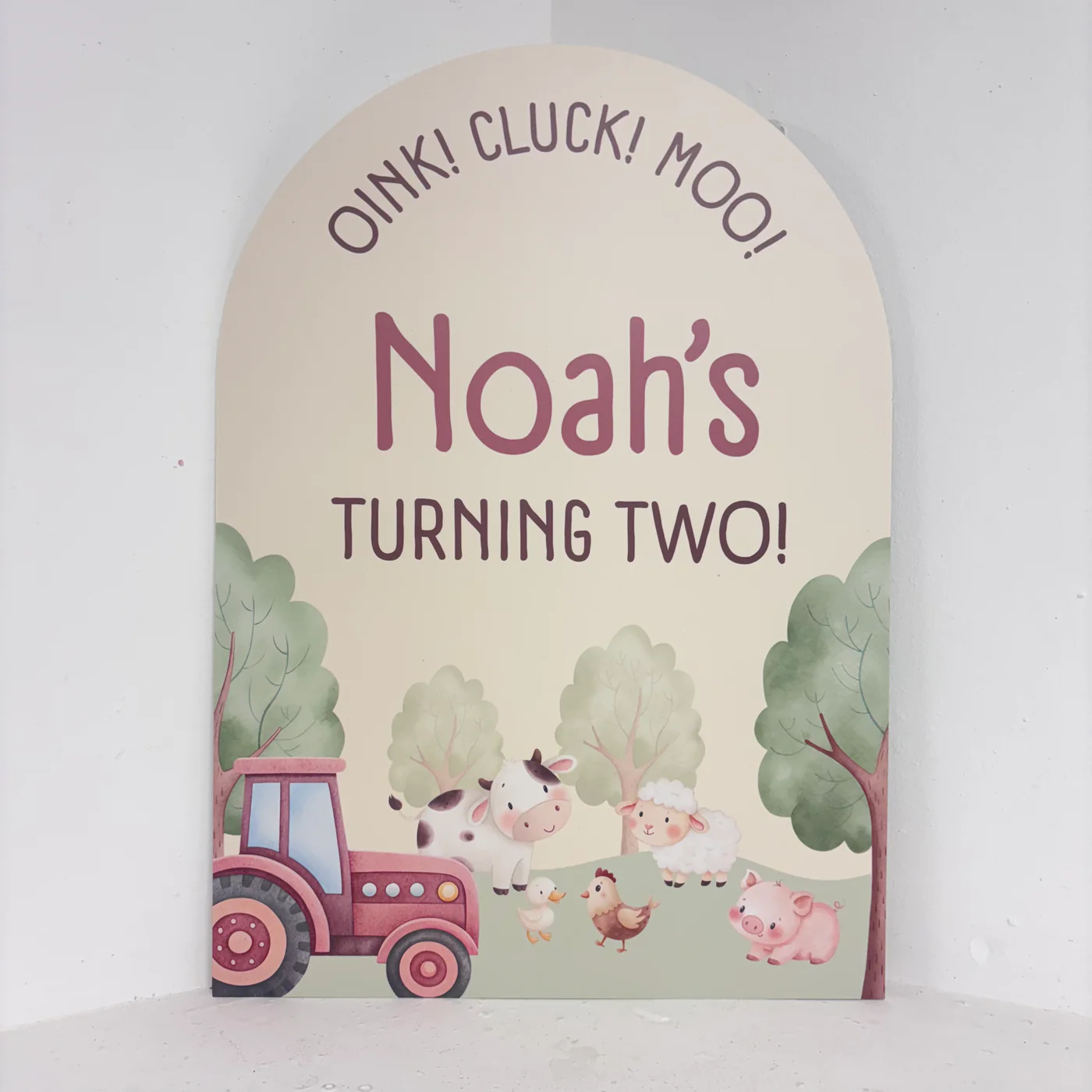 My Little Farm Easel Sign