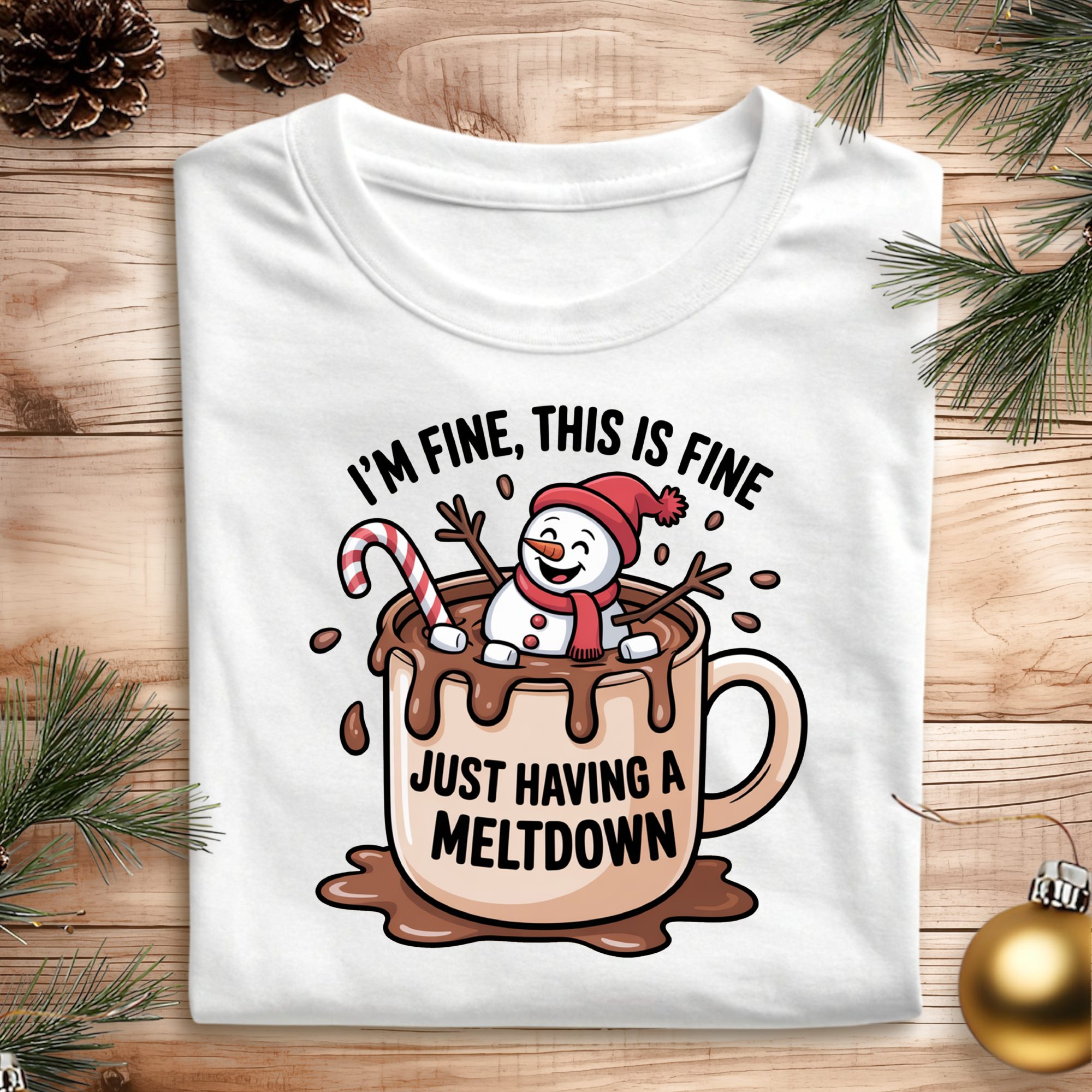 DTF I'm Fine, This is Fine, Just Having a Meltdown