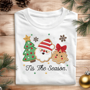 DTF Embroidery Pattern Tis The Season