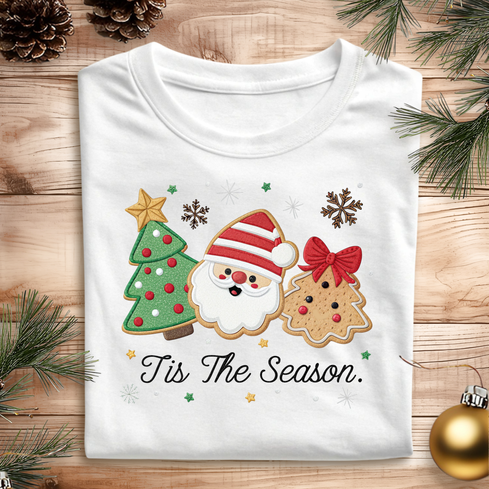 DTF Embroidery Pattern Tis The Season