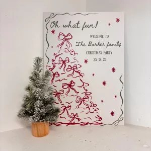 Oh What Fun Easel Sign