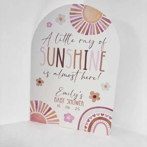 A Little Ray of Sunshine Easel Sign