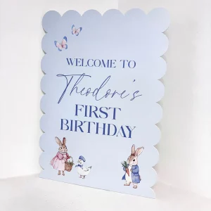 Cottontail Spring Easel Sign