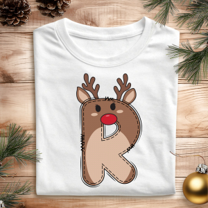 DTF Christmas Letters - Reindeer