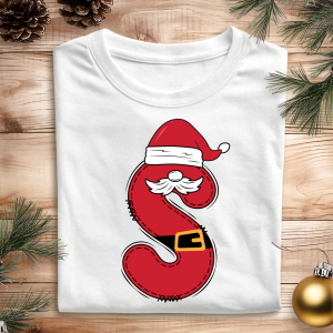 DTF Christmas Letters - Santa