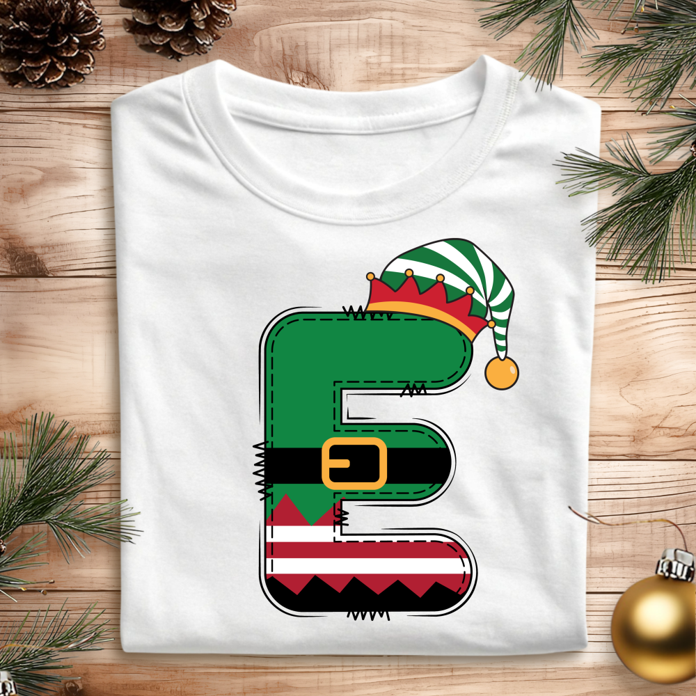 DTF Christmas Letters - Elf