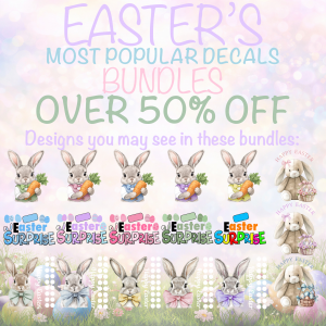 Most Popular Easter UV DTF Bundles - Over 50% OFF