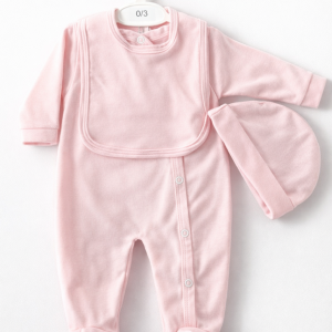 3 Piece Baby set - Pink