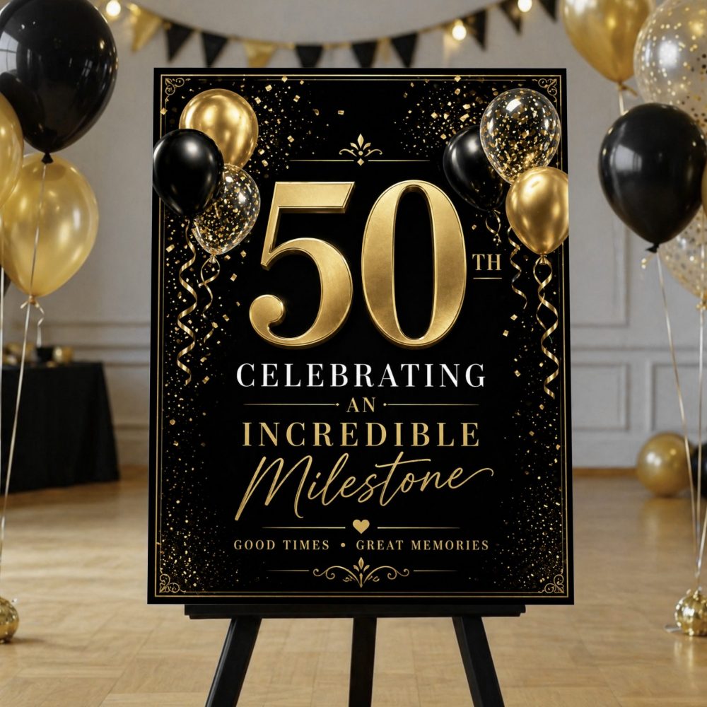 Adults Birthday Boards - A3 & A2