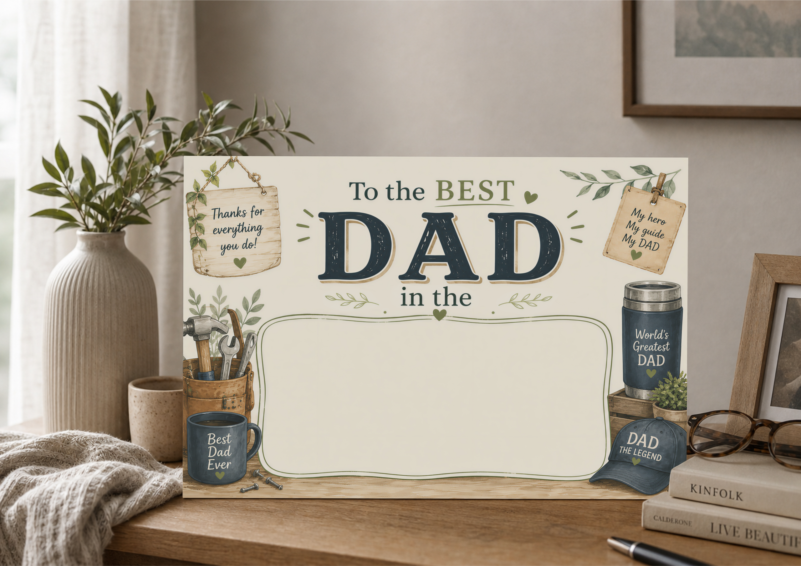 Choc Board – To the best Dad or Grandad in the galaxy