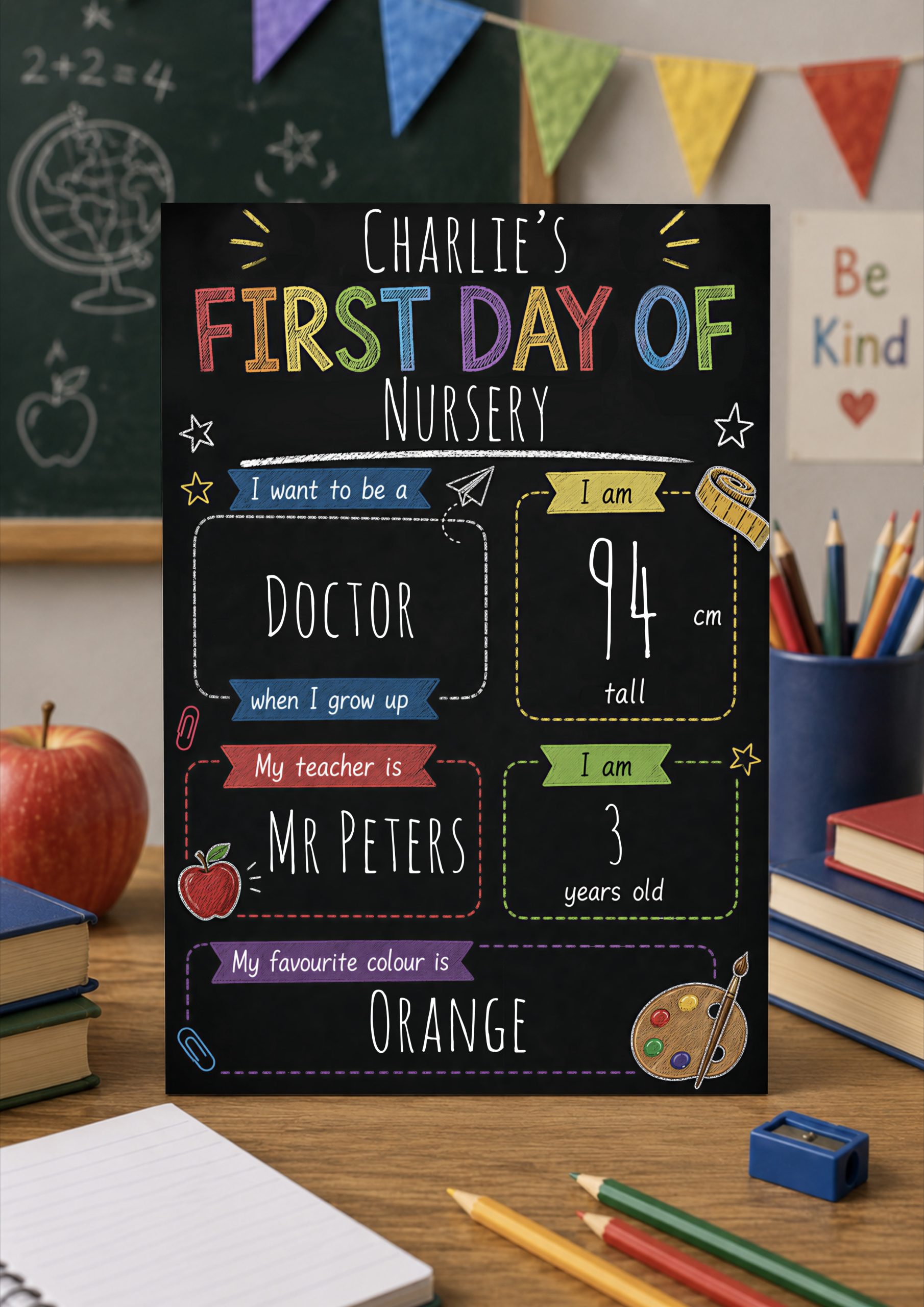 Children’s First Day Of Board