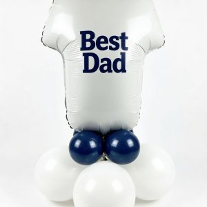 Fathers Day Balloon Display - Football shirt balloon