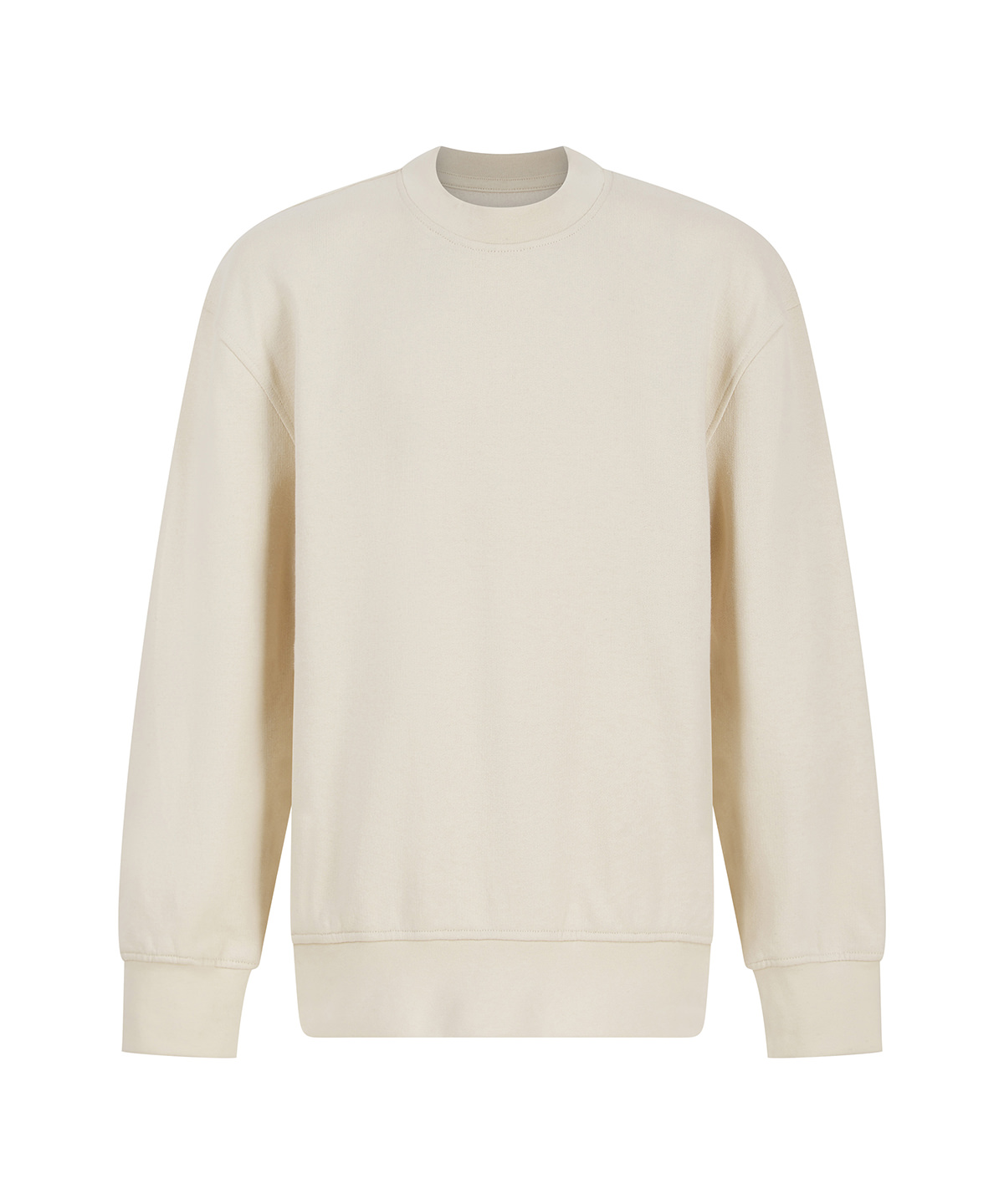 Kids sustainable fashion curved hem sweatshirt