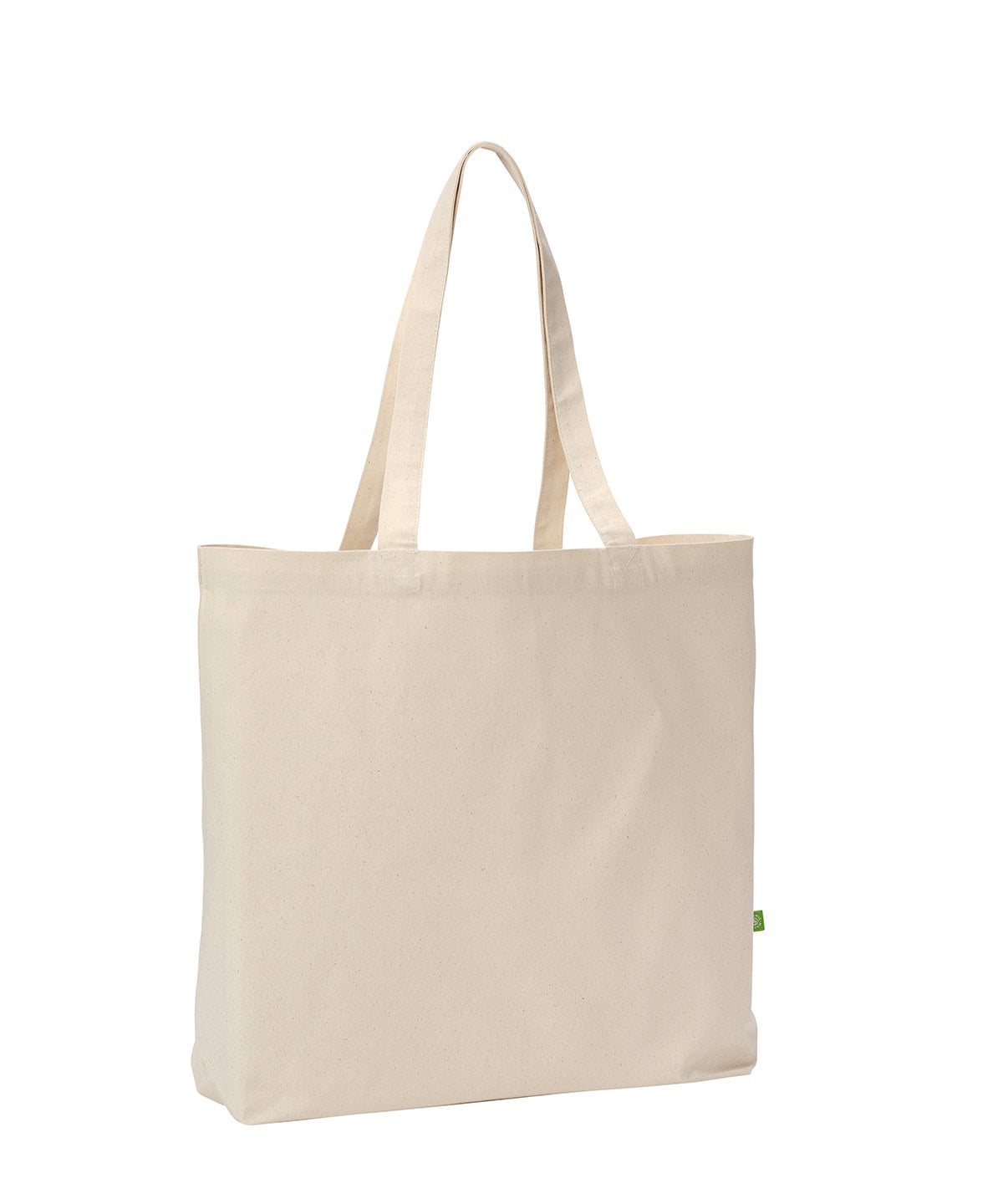 Organic canvas ‘flat base’ landscape shopper - Image 2