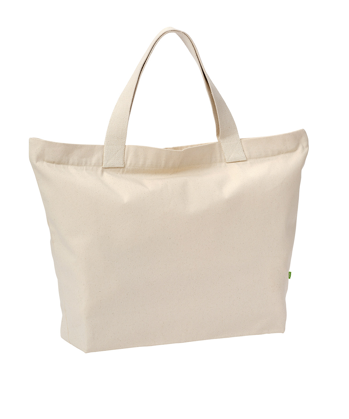 Elba organic canvas premium zip tote - Image 2
