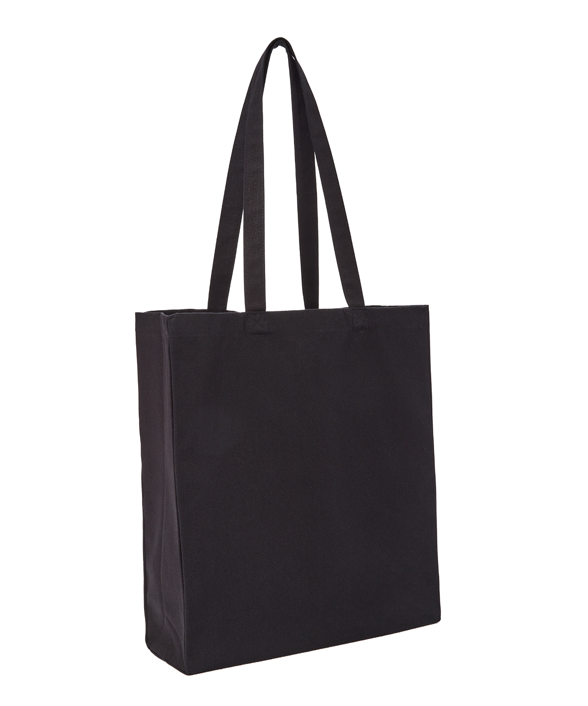 Recycled premium canvas spacious shopper - Image 11