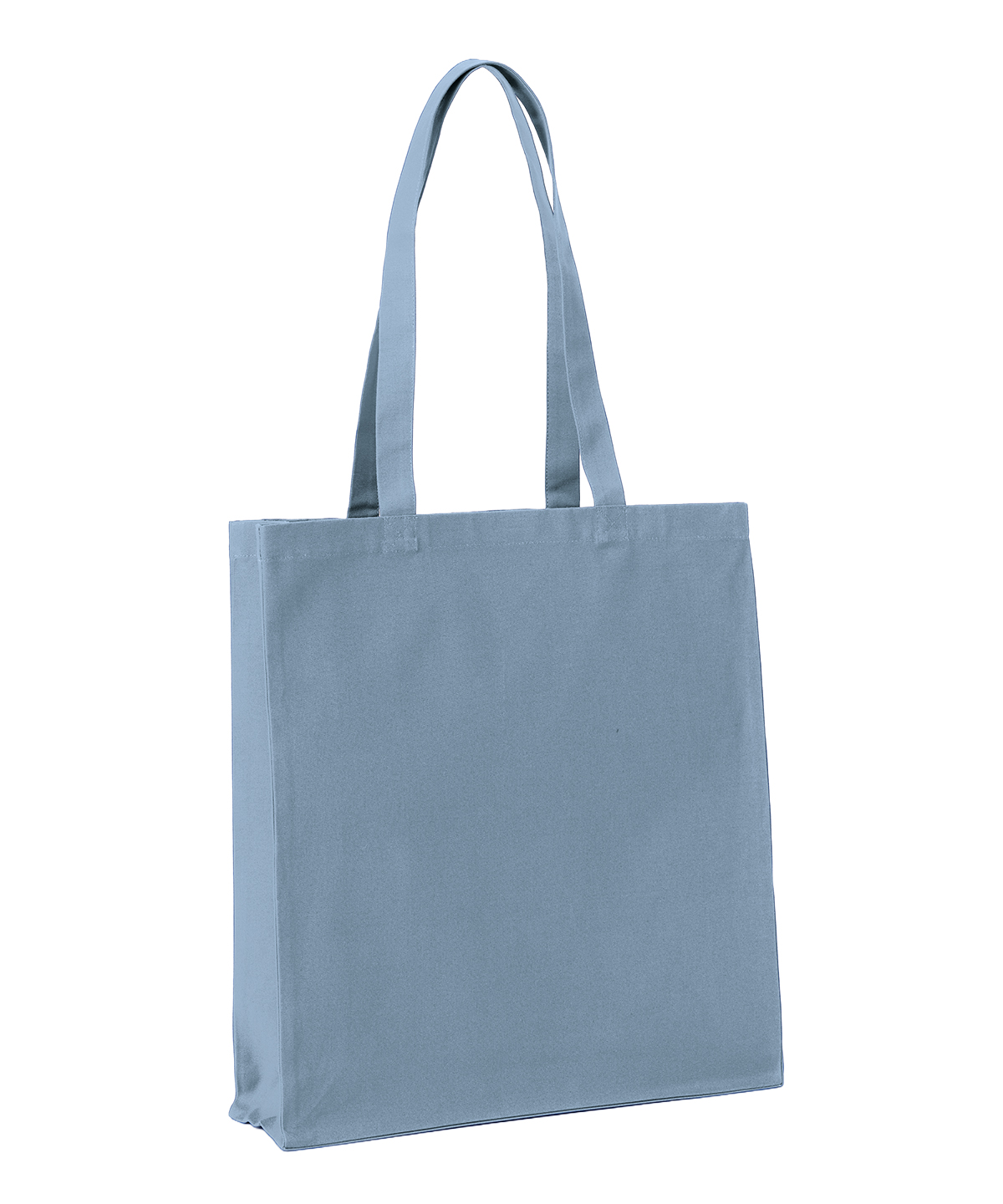 Recycled premium canvas spacious shopper - Image 12