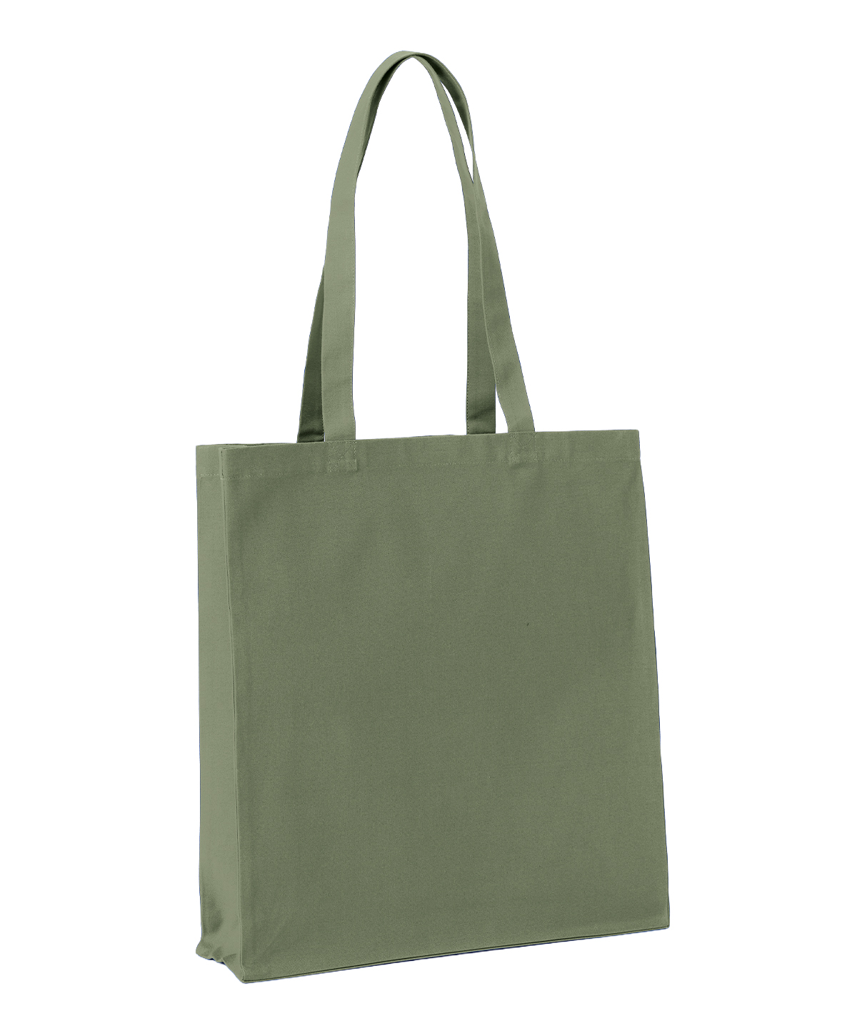 Recycled premium canvas spacious shopper - Image 15