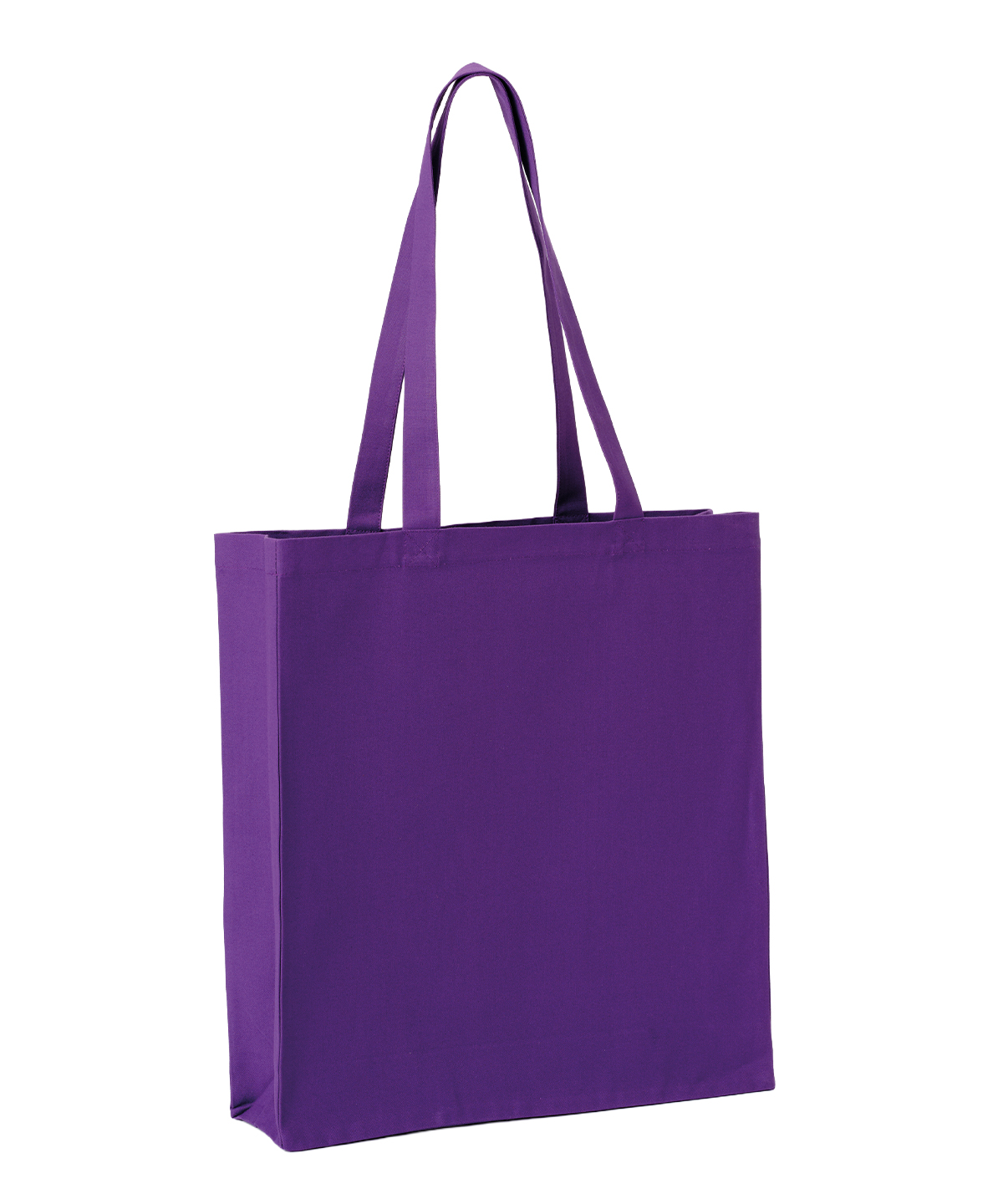 Recycled premium canvas spacious shopper - Image 5