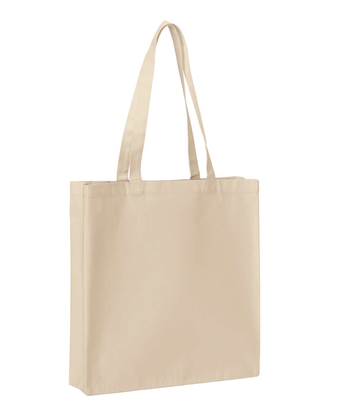 Recycled premium canvas spacious shopper - Image 8