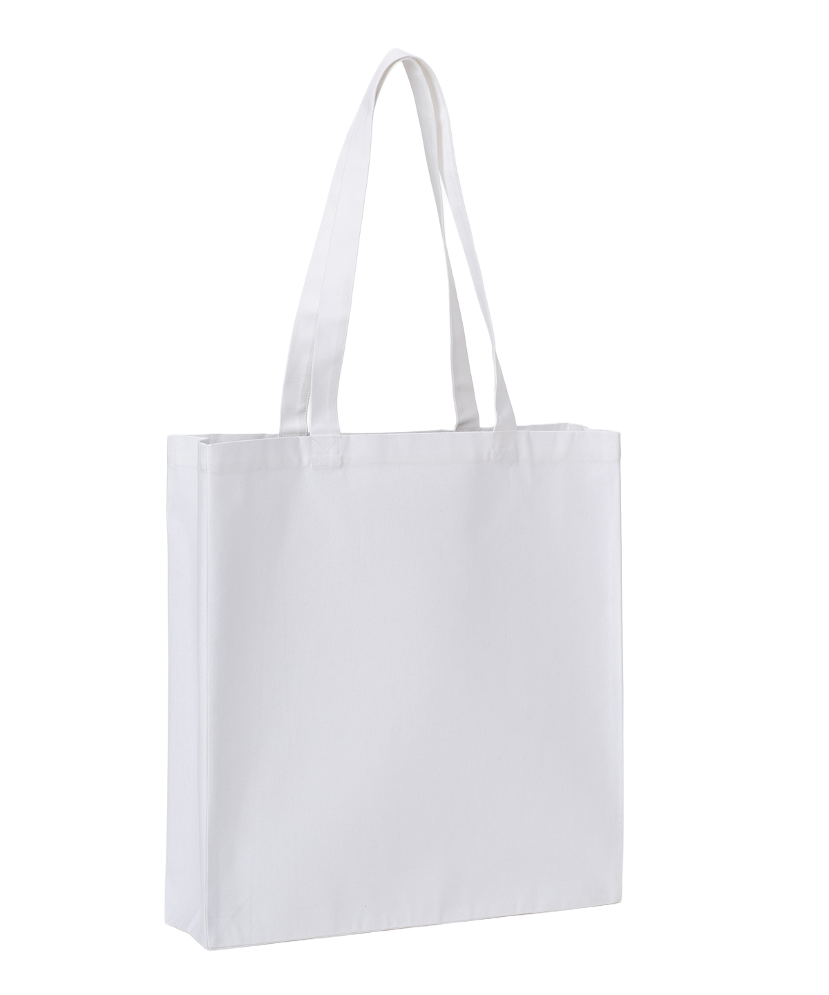 Recycled premium canvas spacious shopper - Image 10
