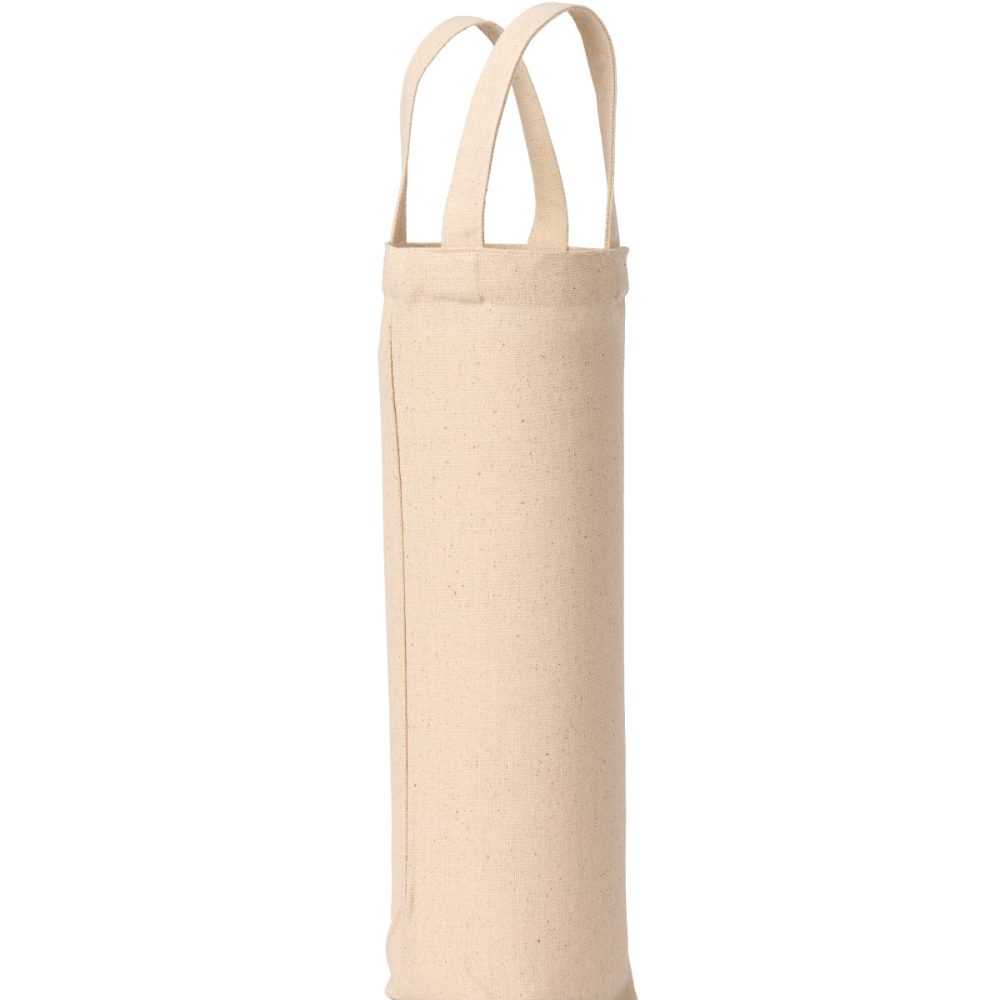 Recycled premium canvas bottle bag