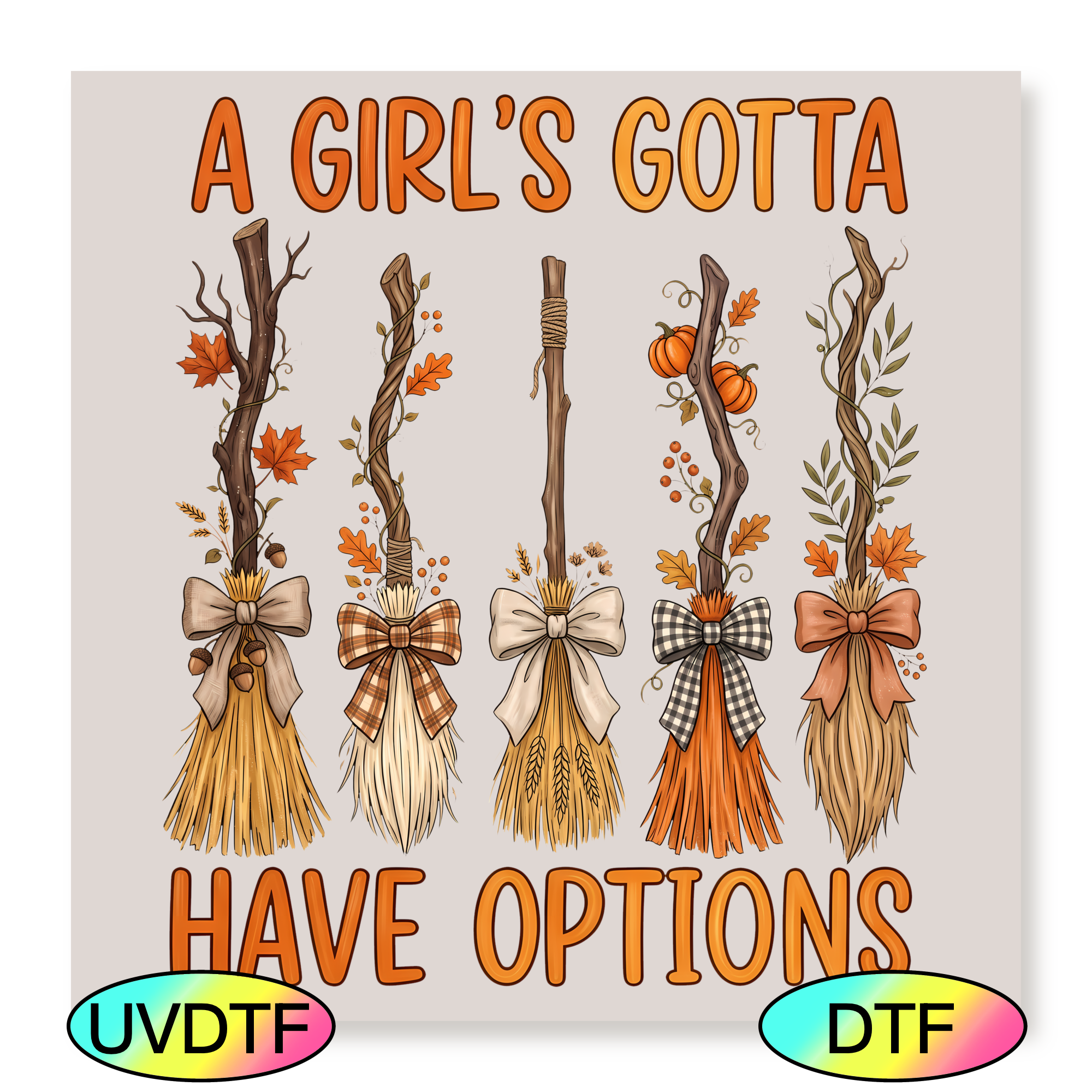 A Girls Gotta have Options – Decal