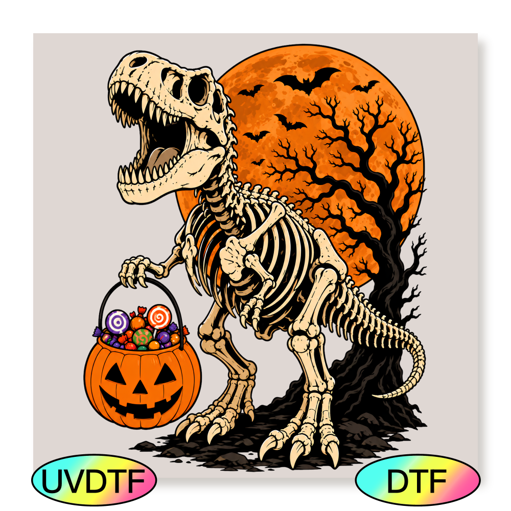 Halloween T-REX - Decal