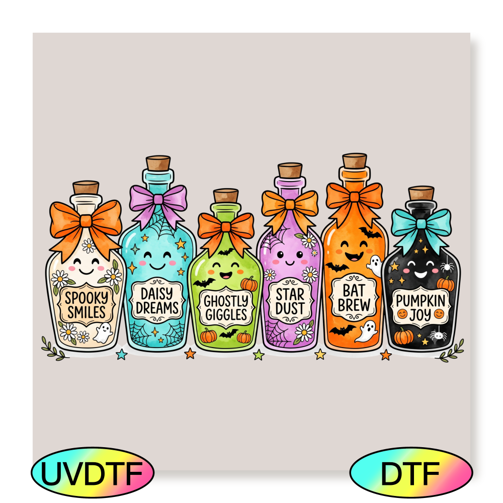 Halloween Cute Potions - Decal
