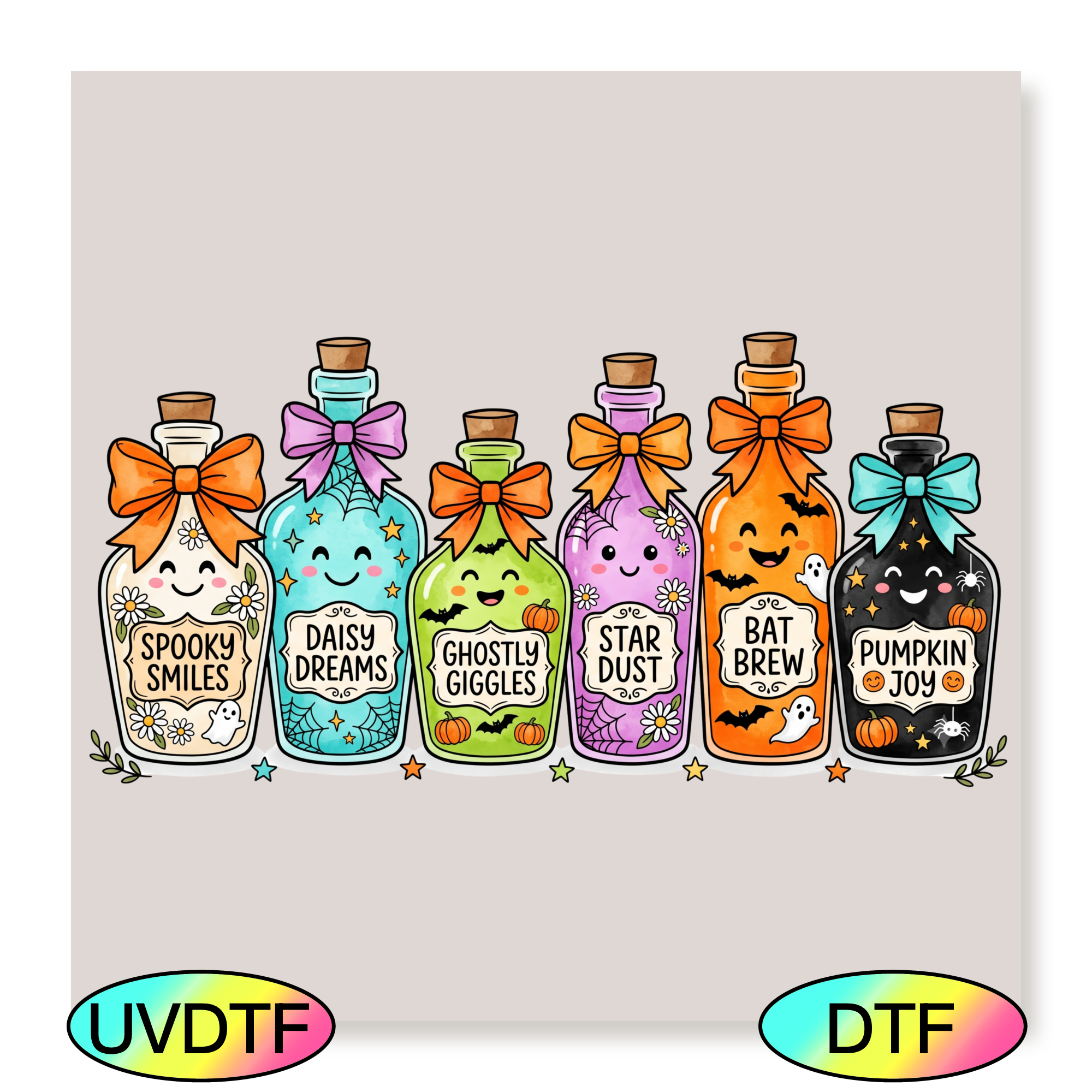 Halloween Cute Potions - Decal