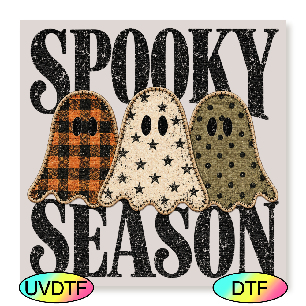 Spooky Season (Patch Ghosts) - Decal