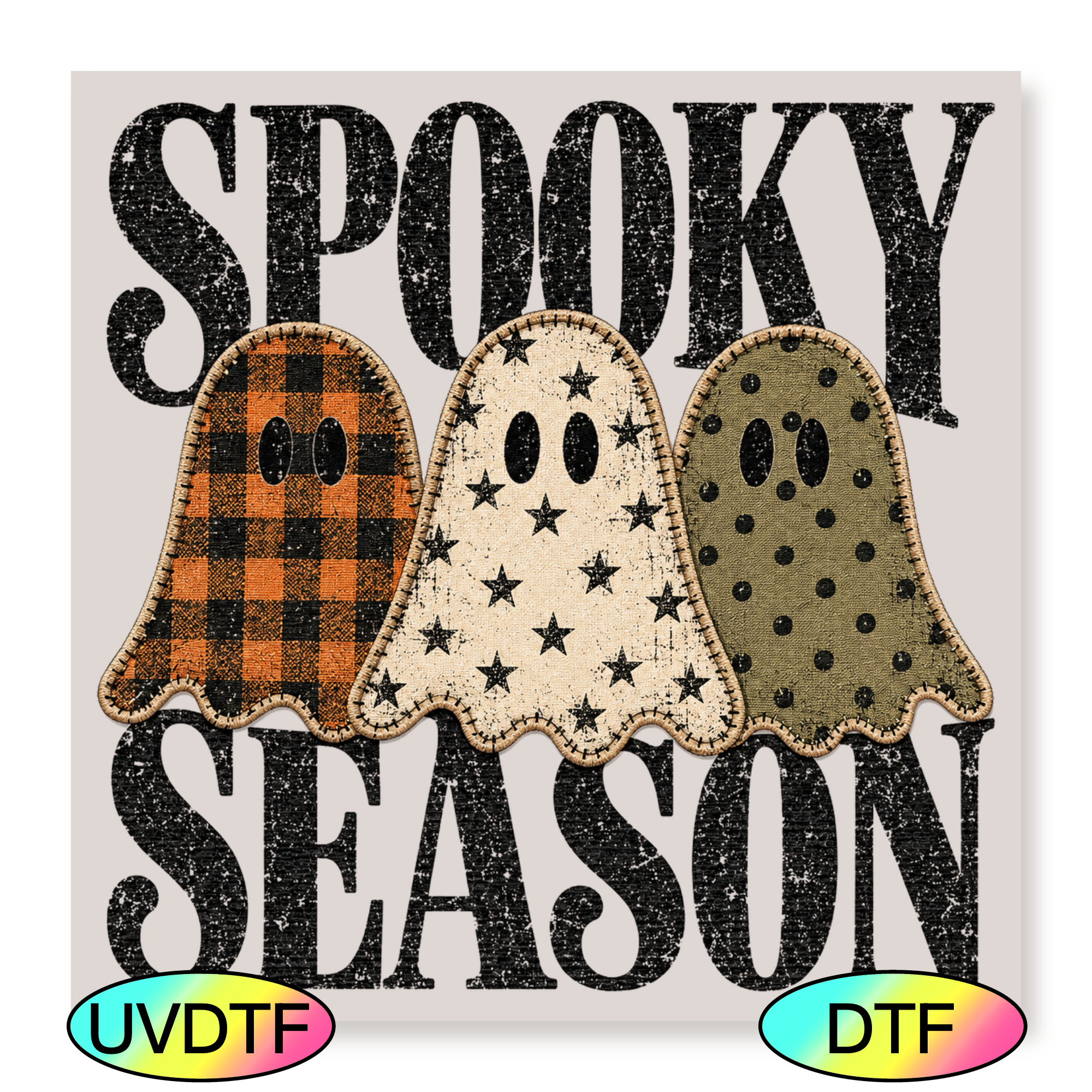 Spooky Season (Patch Ghosts) - Decal