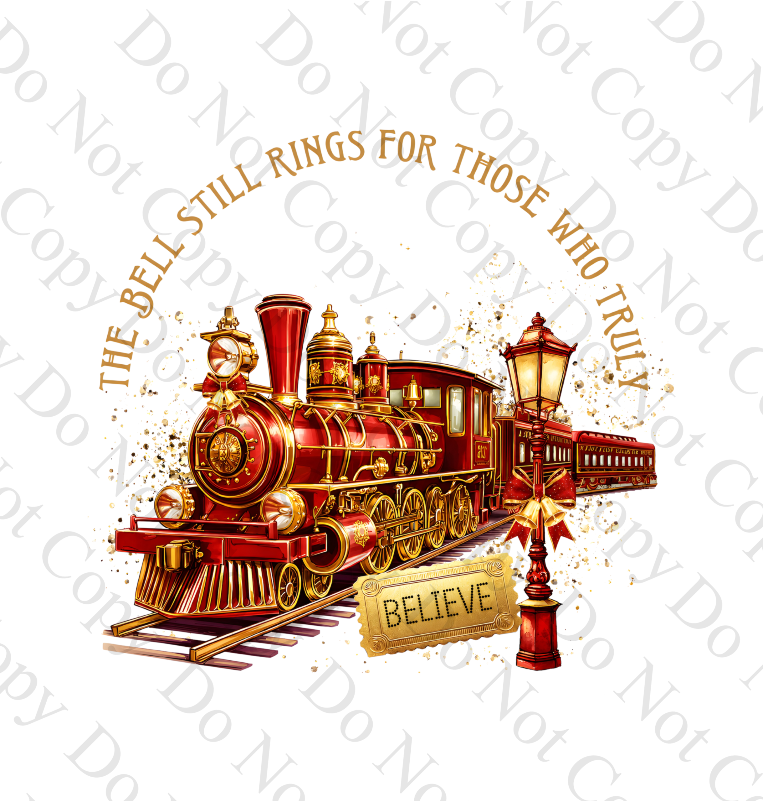 Polar Express Train - DTF & UVDTF - Image 5