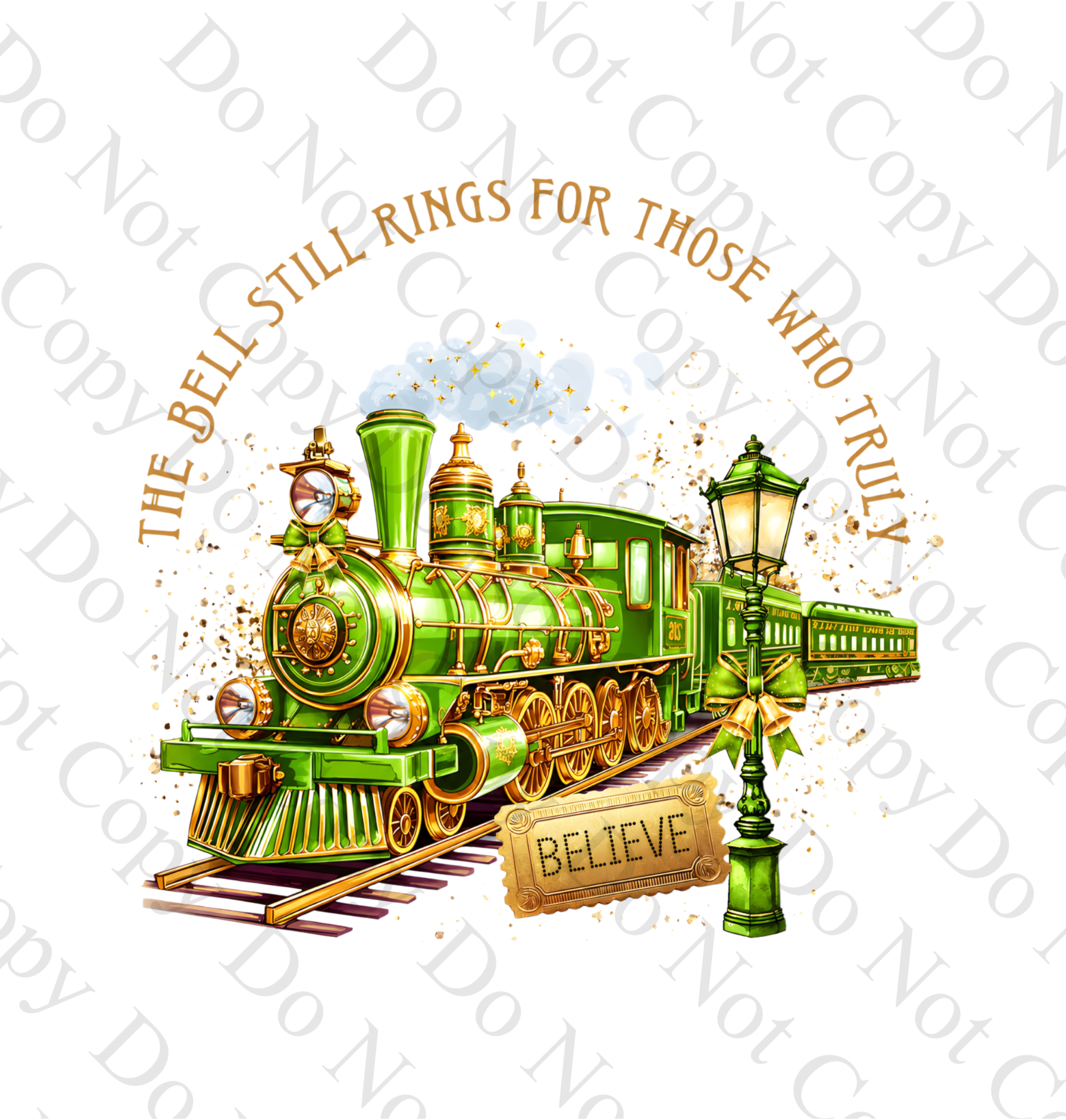Polar Express Train - DTF & UVDTF - Image 6