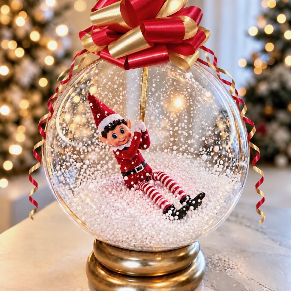 Elf Return Snow Globe kit
