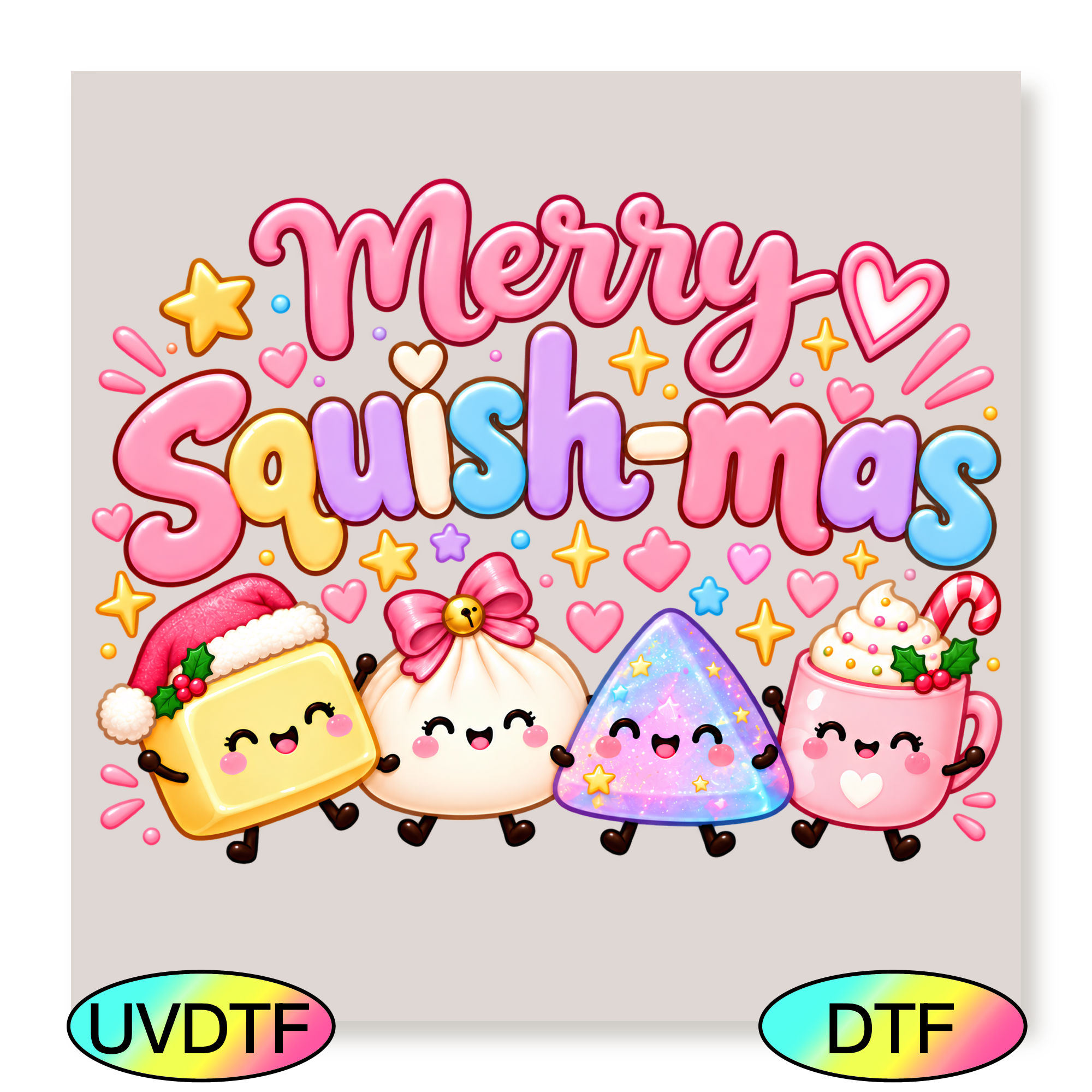 Merry Squish-mas Decal - Image 2