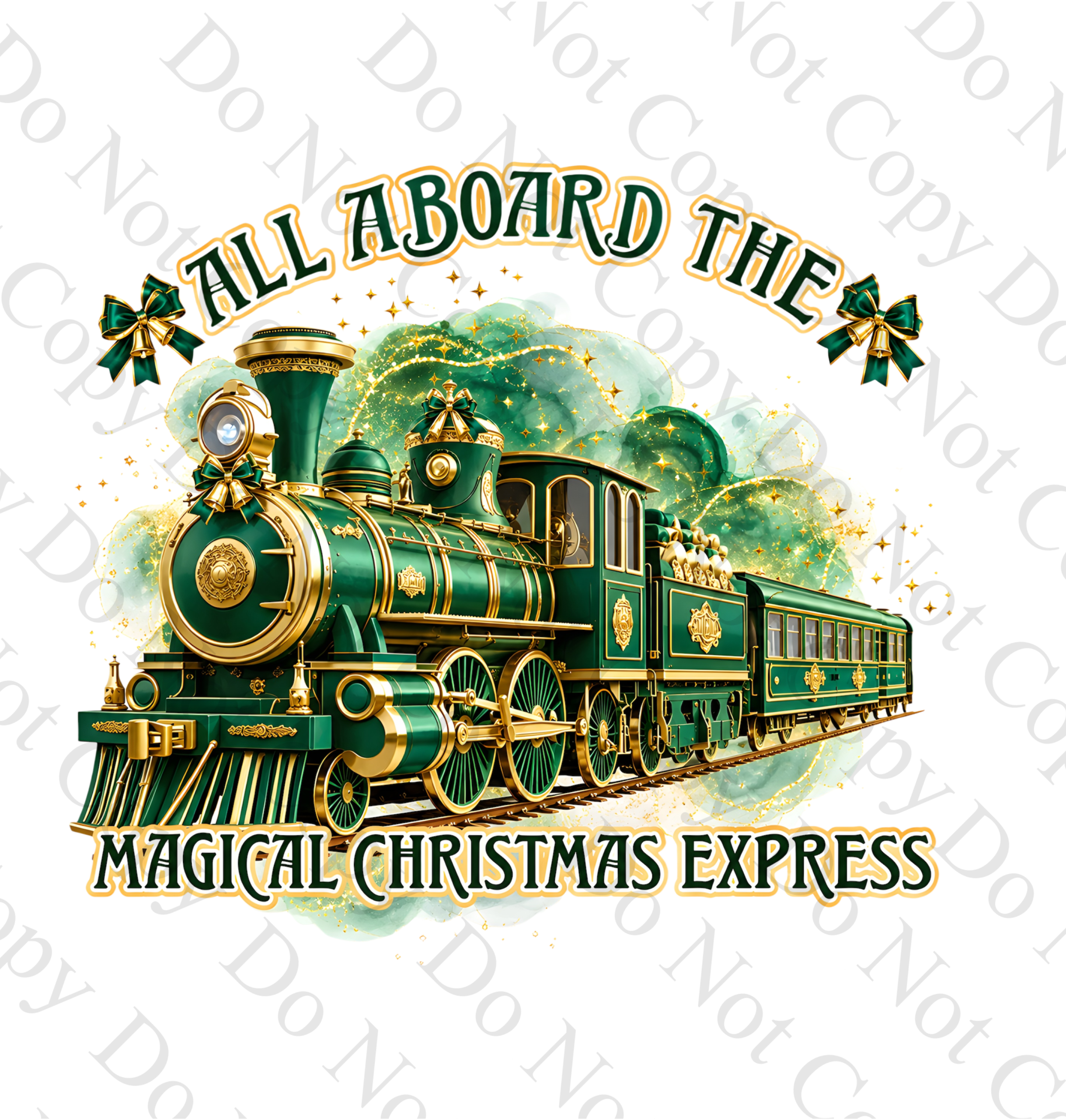 Polar Express Train - DTF & UVDTF - Image 7